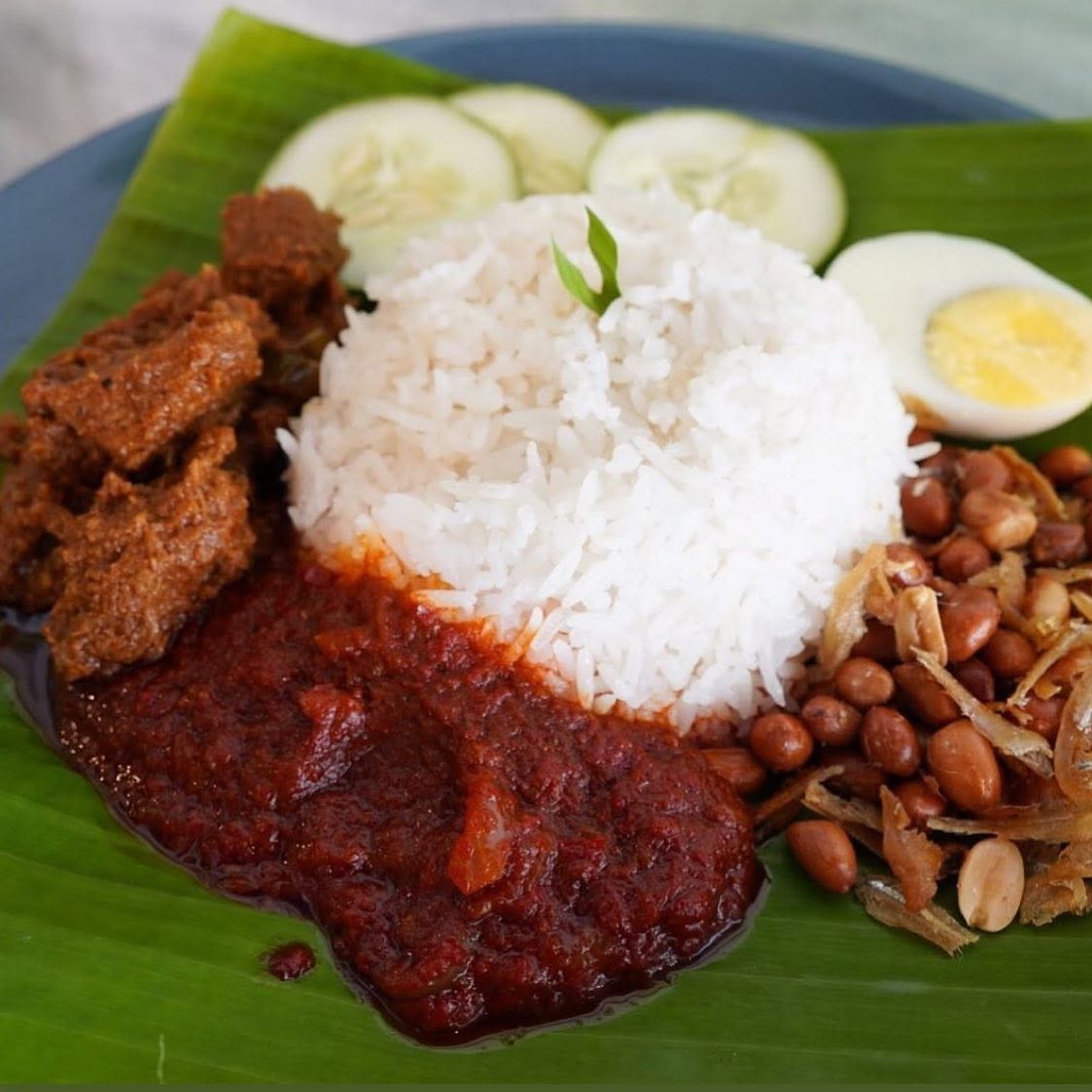 Nasi Lemak Rendang Daging Table 41