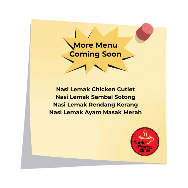 nasi lemak table 41